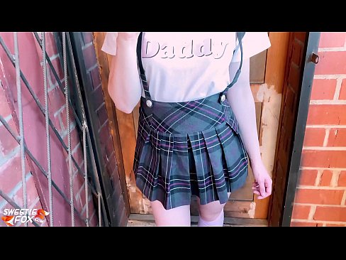 ❤️ A estudante chupa profundamente a sua pila e fode em vez de aulas. ❤❌ Apenas porno em nós